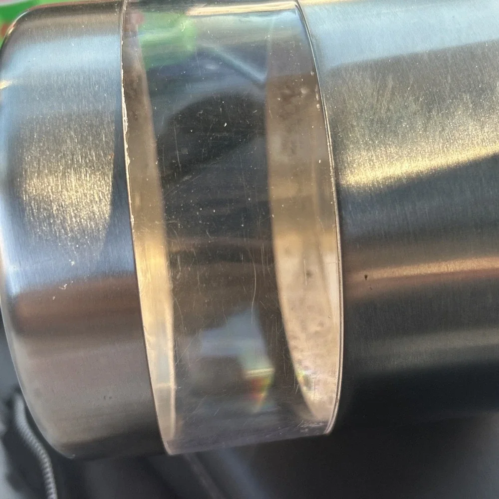 3 Crate & Barrel Stainless Steel Clip Airtight Canister‎ 2- 48 Oz 1-32 Oz Size